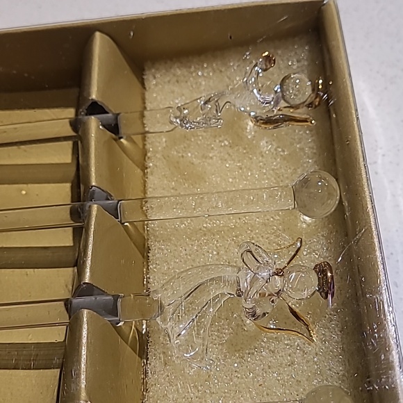 2/$30 *Clearout* NIB Crystal Angel stirsticks - Picture 3 of 5